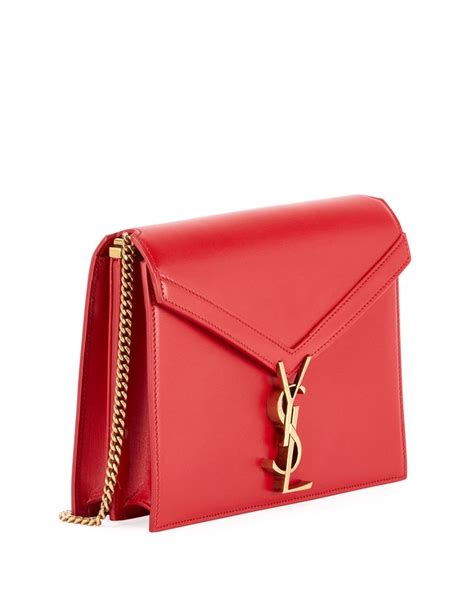 Saint Laurent Marceau Monogram YSL Chain Crossbody Bag